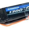 Admiral 1300mAh 2S 7.4V 30C LiPo Battery With JST Connector
