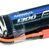 Admiral 1300mAh 3S 11.1V 25C LiPo Battery With T Connector