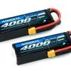 Admiral 4000mAh 4S 14.8V 40C LiPo Battery With XT60 Connector Multi-Pack (2 Batteries)