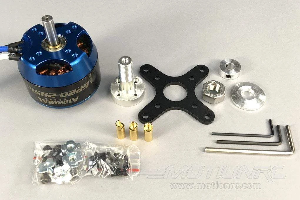 Admiral GP20 6320-295Kv Brushless Motor 4 Admiral GP20 6320-295Kv Brushless Motor - Image 4