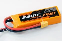 Admiral Pro 2200mAh 3S 11.1V 45C LiPo Battery With XT60 Connector