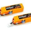 Admiral Pro 6000mAh 6S 22.2V 50C LiPo Battery With EC5 Connector Multi-Pack (2 Batteries)