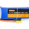 Bancroft 2200mAh 3S 11.1V 35C LiPo Battery With XT60 Connector