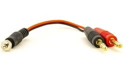 BenchCraft 100mm (4") Charge Lead With Glow Plug Adapter