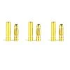 BenchCraft 3mm Gold Bullet ESC And Motor Connectors (5 Pairs)