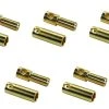 BenchCraft 5.5mm Gold Bullet ESC And Motor Connectors (5 Pairs)