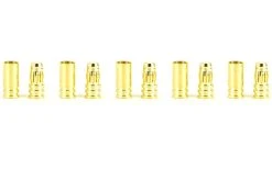 BenchCraft 5mm Gold Bullet ESC And Motor Connectors (5 Pairs) -Skynetic Store benchcraft 5mm gold bullet esc and motor connectors 5 pairs motion rc 29117975593145