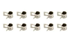 BenchCraft 6mm Metal Fuel Line Clips (10 Pack)
