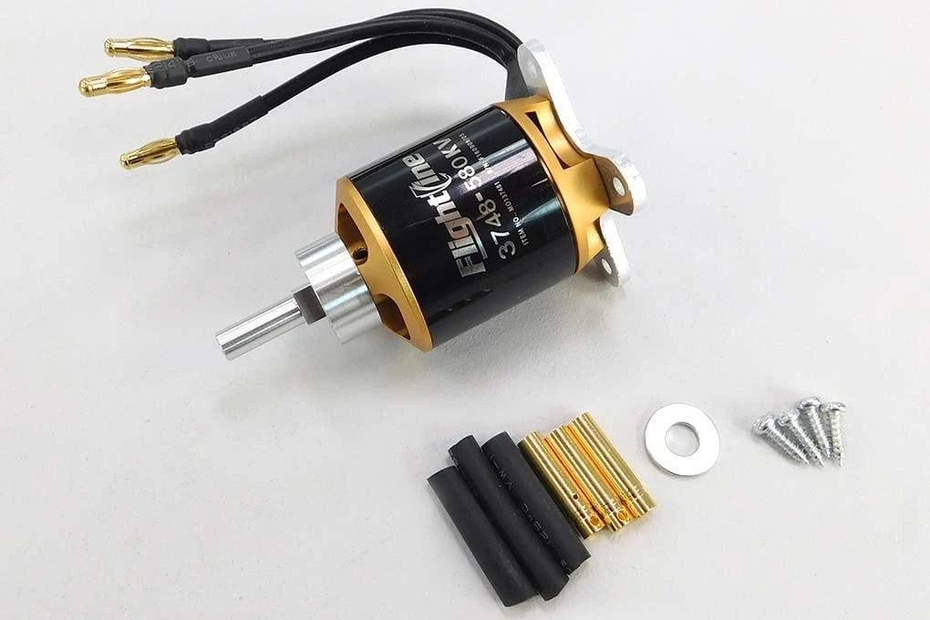 FlightLine 3748-580Kv Brushless Motor With Updated Shaft 1 FlightLine 3748-580Kv Brushless Motor With Updated Shaft