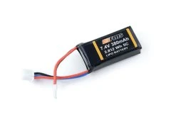FMS 380mAh 2S 7.4V LiPo Battery With Micro Connector
