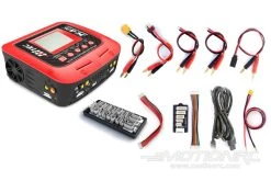 Hitec X4AC Pro 200W 6 Cell (6S) 4 Port LiPo AC/DC Charger -Skynetic Store hitec x4ac pro 200w 6 cell 6s 4 port lipo ac dc charger motion rc 28331476418745