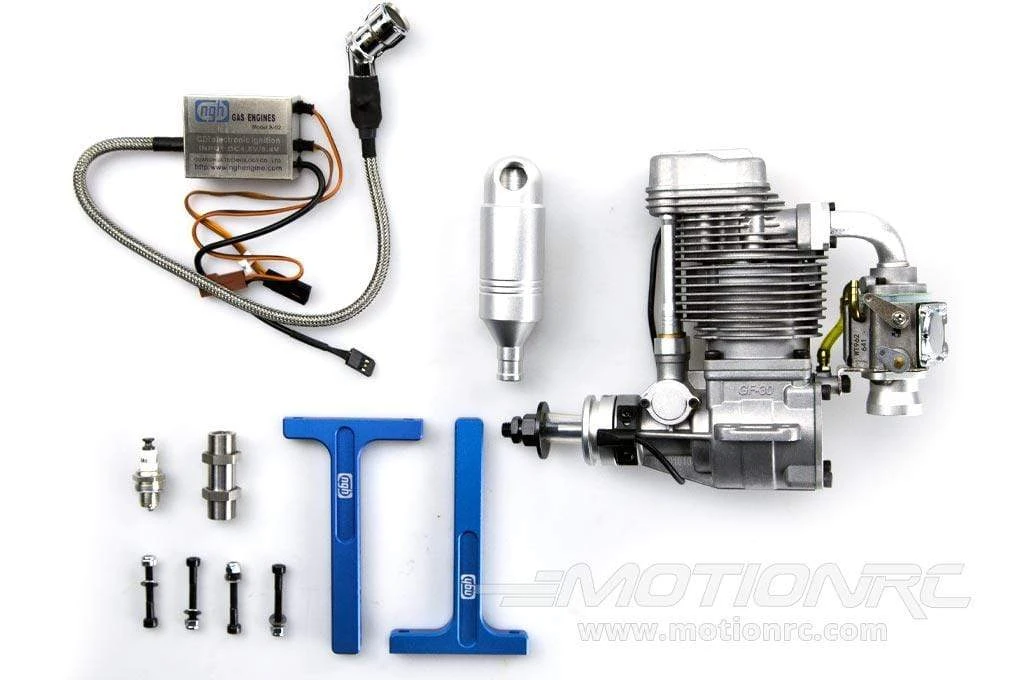 NGH GF30 30cc Four-Stroke Engine 3 NGH GF30 30cc Four-Stroke Engine - Image 3