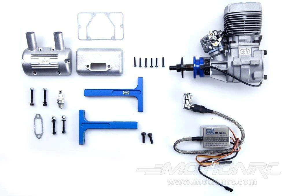 NGH GT35 35cc Two-Stroke Engine 3 NGH GT35 35cc Two-Stroke Engine - Image 3