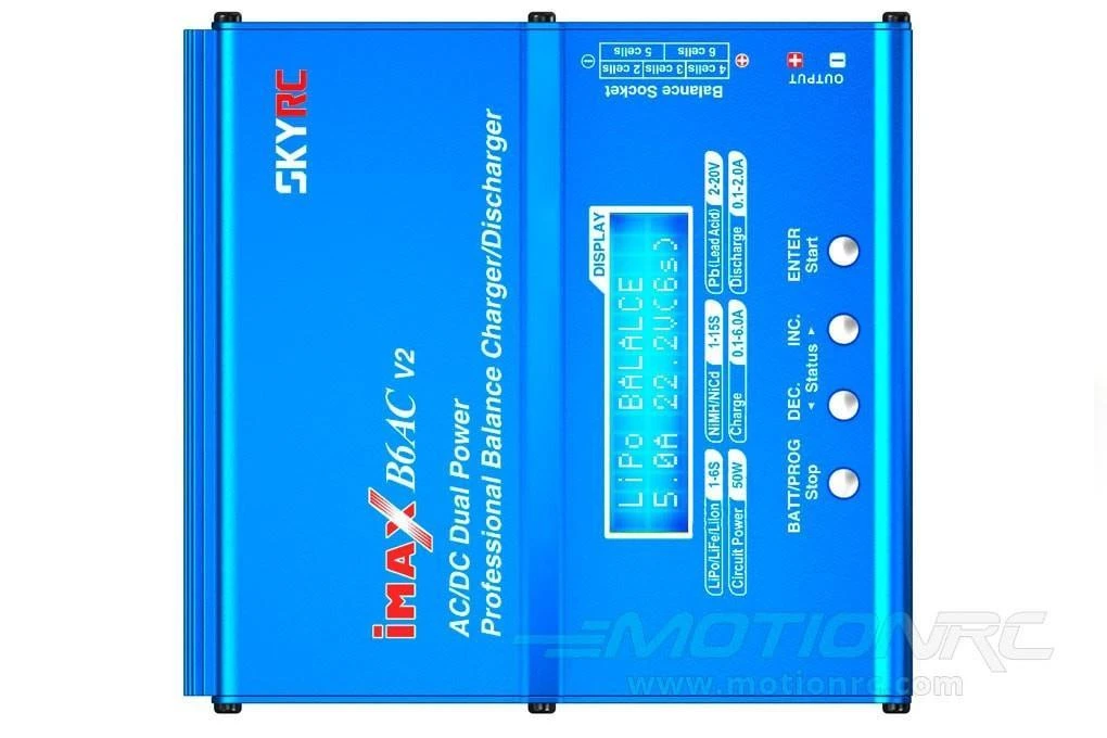 SkyRC B6AC V2 50W 6 Cell (6S) AC/DC LiPo Battery Charger 6 SkyRC B6AC V2 50W 6 Cell (6S) AC/DC LiPo Battery Charger - Image 6