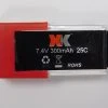 XK INNOVATIONS XK 300mAh 2S 7.4V 25C LiPo Battery With Micro Connector