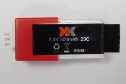 XK INNOVATIONS XK 300mAh 2S 7.4V 25C LiPo Battery With Micro Connector