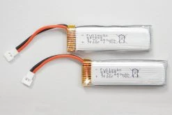 XK INNOVATIONS XK 450mAh 1S 3.7V 25C LiPo Battery With Micro Connector (2 Pack)